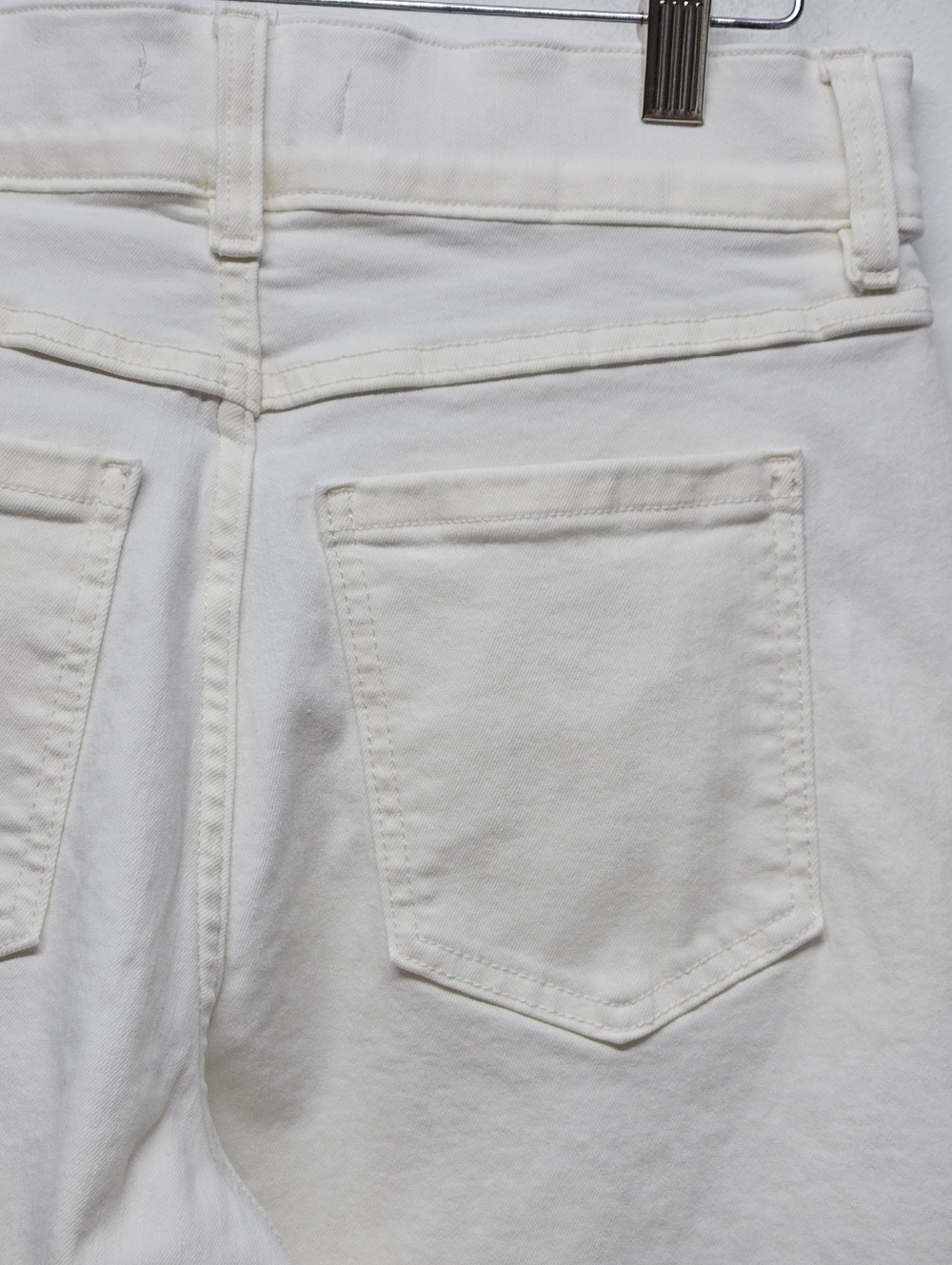 Spanx Shape Everywear Cropped Wide Leg Pants Size M Off White Versatile Coastal - Picture 10 of 14